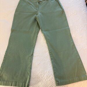 Y2K Vintage City DKNY Cropped Cotton Pants with Belt
